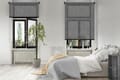 Rollo Arteria 3740 in grau - Schlafzimmer