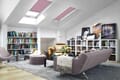 Rollo 3058 Dachfenster Lila