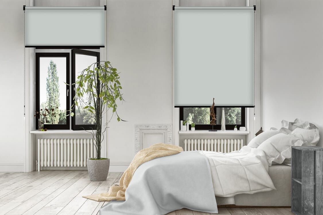 Rollo Blackout Reflex 3887 Schlafzimmer