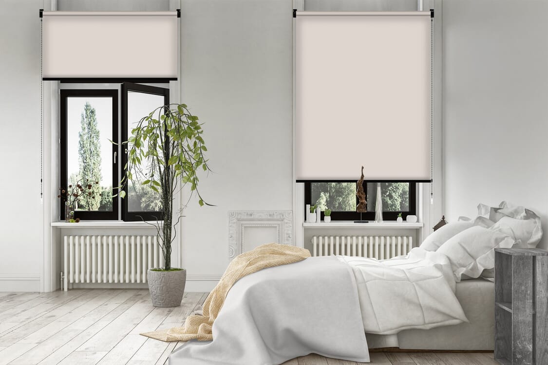 Rollo Blackout Reflex 3888 Schlafzimmer