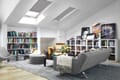 Rollo Blackout Sky 3878 Wohnzimmer
