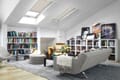 Rollo Blackout Sky 3881 Wohnzimmer