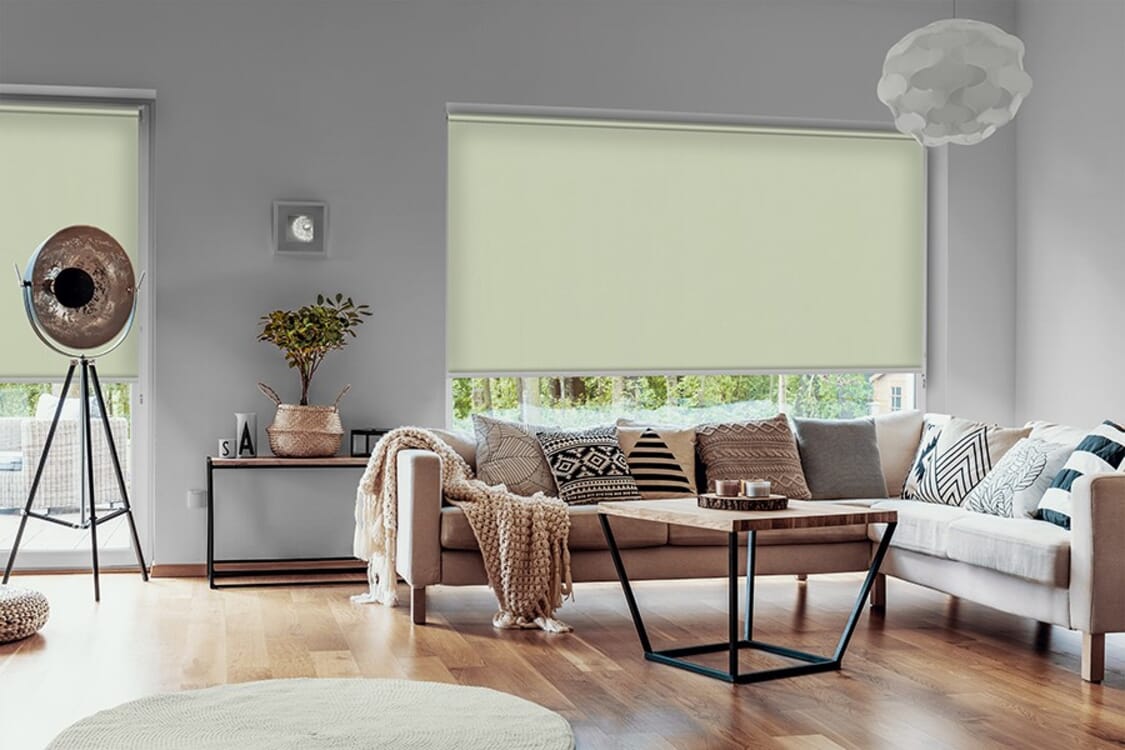 Rollo Girona Dimout 3925 Wohnzimmer
