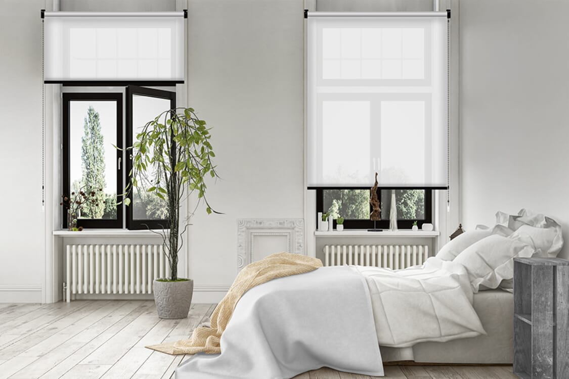 Rollo Girona Dimout 3926 Schlafzimmer