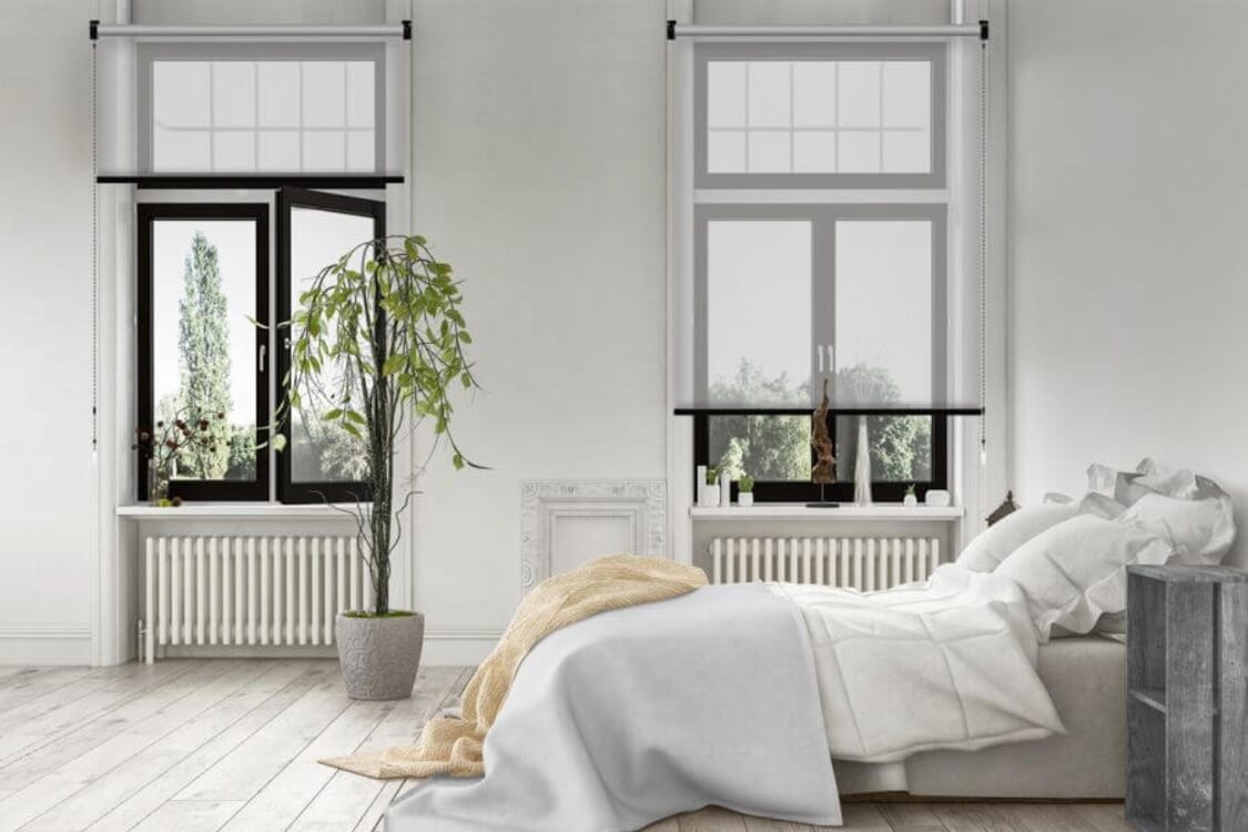 Rollo Greve 3714 in hellgrau - Schlafzimmer