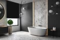 Rollo Grezzo 3800 Badezimmer