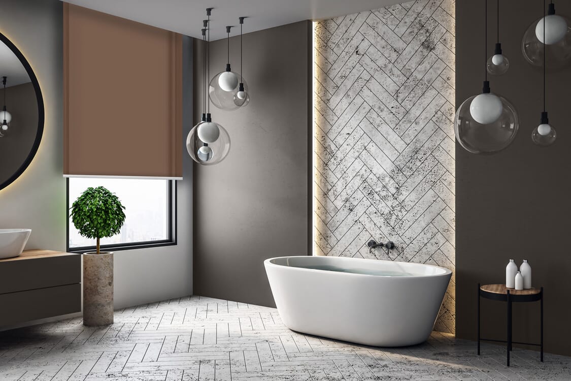 Rollo Grezzo 3802 Badezimmer