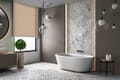 Rollo Grezzo 3815 Badezimmer