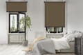Rollo Grezzo Blackout 3871 Schlafzimmer