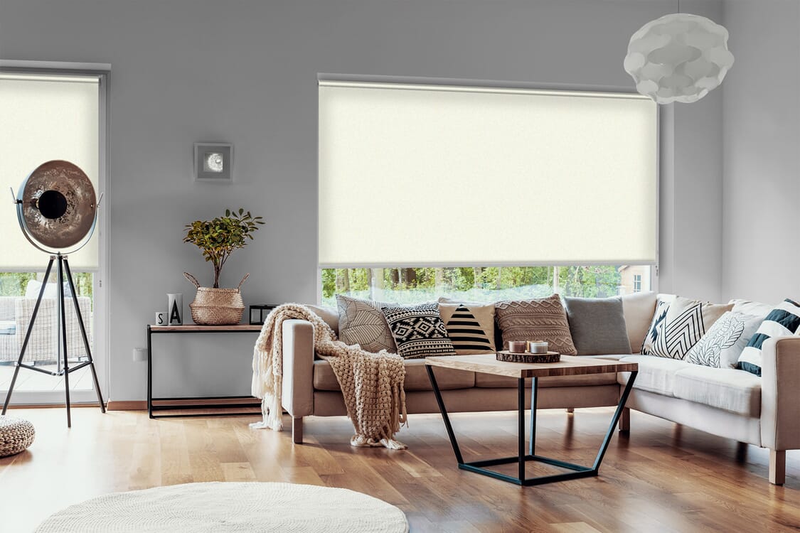 Rollo Grezzo Blackout 3872 Wohnzimmer