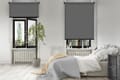 Rollo Grezzo Blackout 3873 Schlafzimmer