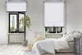 Rollo Grezzo Blackout 3874 Schlafzimmer