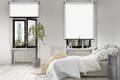 Rollo Grezzo Blackout 3875 Schlafzimmer