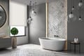 Rollo Levigo 3731 in Beige - Badezimmer