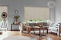Rollo Marron 3767 Wohnzimmer
