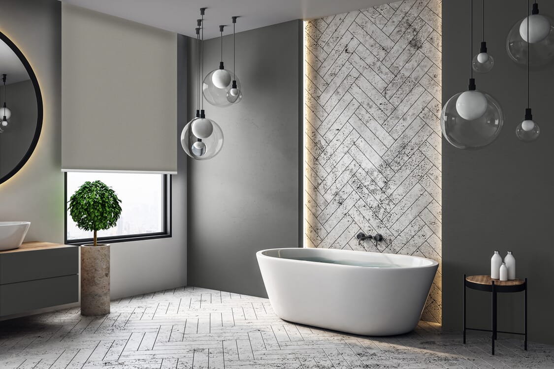 Rollo Notte 3851 Badezimmer