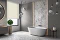 Rollo Opaco 3773 Badezimmer