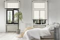 Rollo Pala 3747 in beige-grau - Schlafzimmer