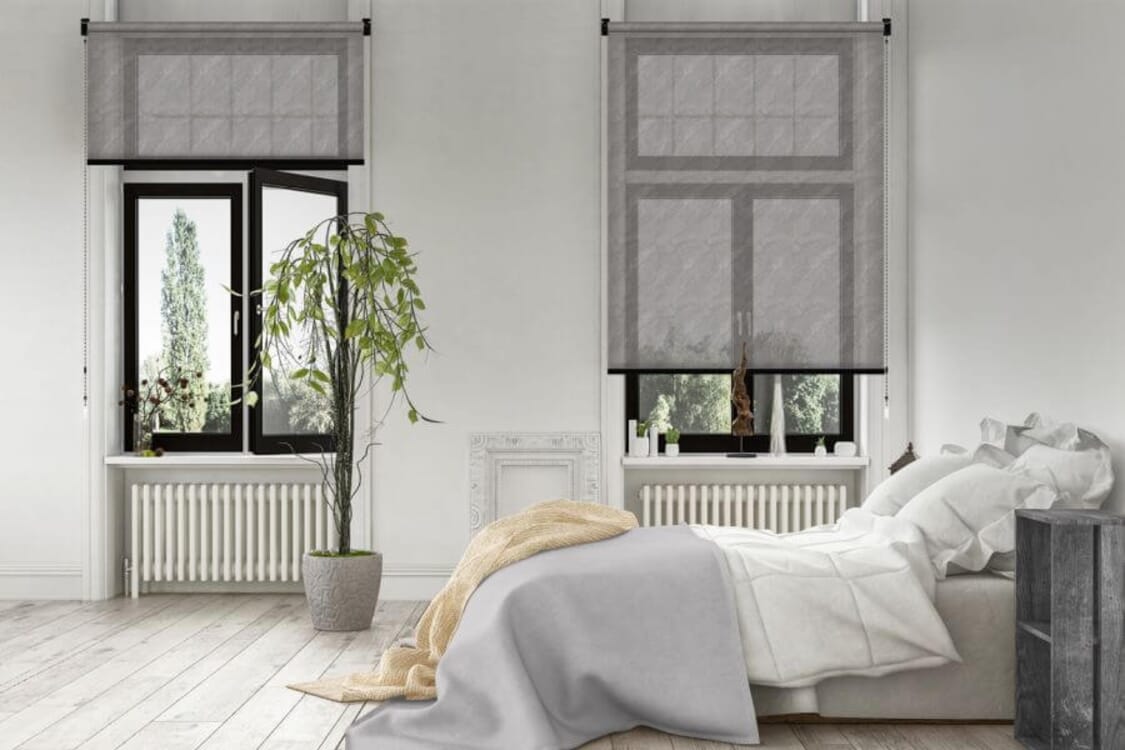 Rollo Rizzo 3752 in grau - Schlafzimmer