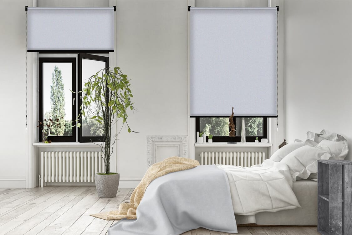Rollo Vento Blackout 3862 Schlafzimmer