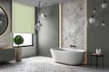 Rollo Vento Blackout 3863 Badezimmer