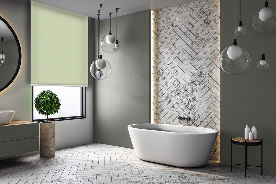 Rollo Vento Blackout 3863 Badezimmer