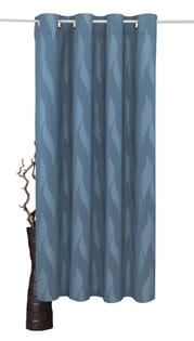 Rombo Vorhang Blau