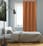 Orange Ösen Schlafzimmer
