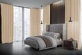 Vorhang Velombris 8398 Schlafzimmer