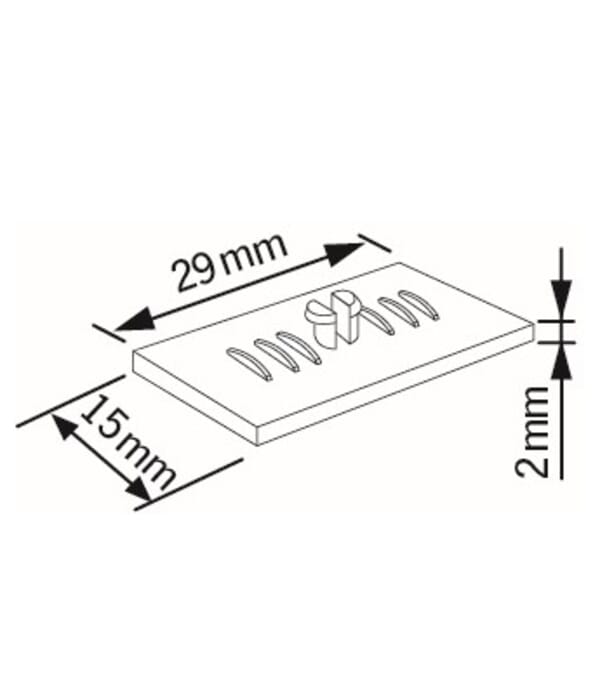Stick&Fix - einzelne Montageplatten (inkl. Klebestreifen und Reinigungstuch) Stick&Fix - einzelne Montageplatten (inkl. Klebestreifen und Reinigungstuch)