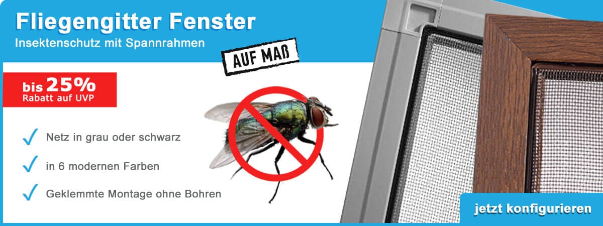 Insektenschutz: Die besten Fliegengitter für Fenster und Türen