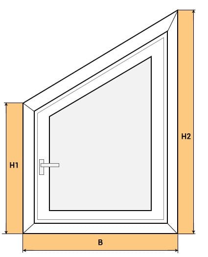 Plissee FS1, FS2 - Messen bei der Montage in der Fensternische