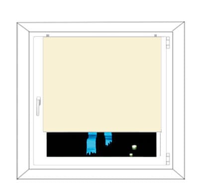 Montage am Fensterflügel - Detailbild