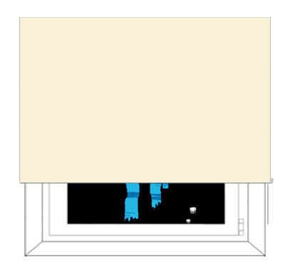 Montage vor der Fensternische an der Wand - Detailbild